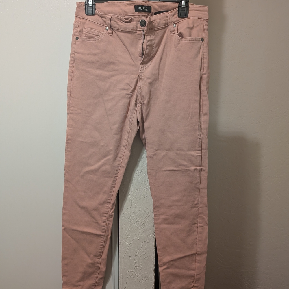 Pink Slim Fit Pants